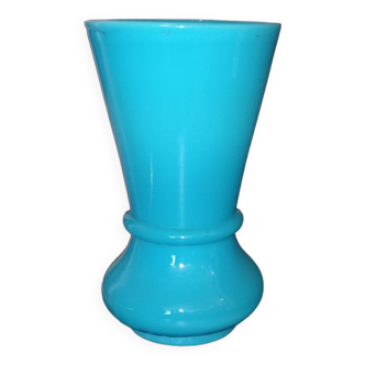 Grand vase en opaline années 50