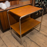 Chrome side period table Bauhaus