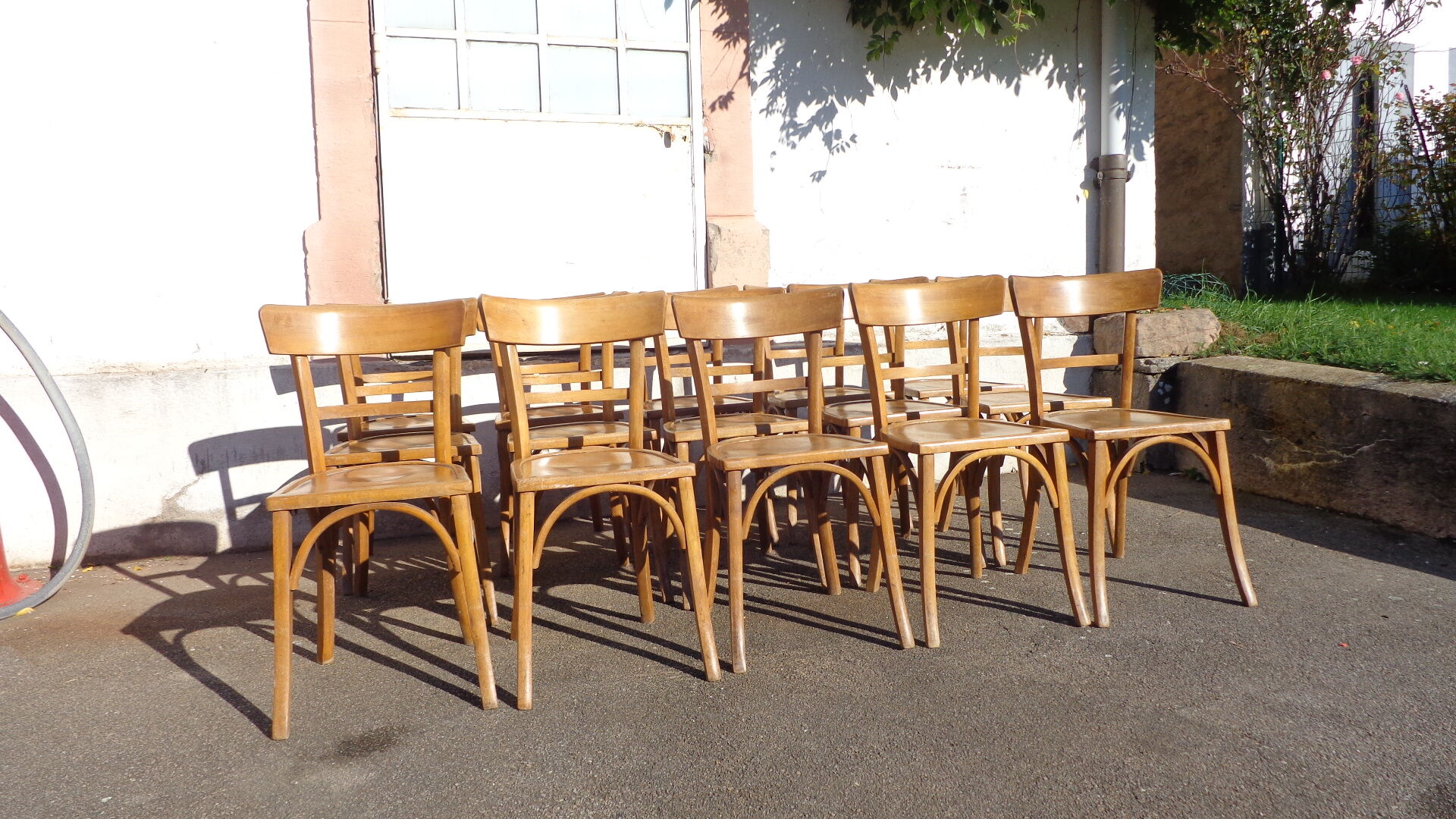 Lot de 15 chaises bistrot Luterma