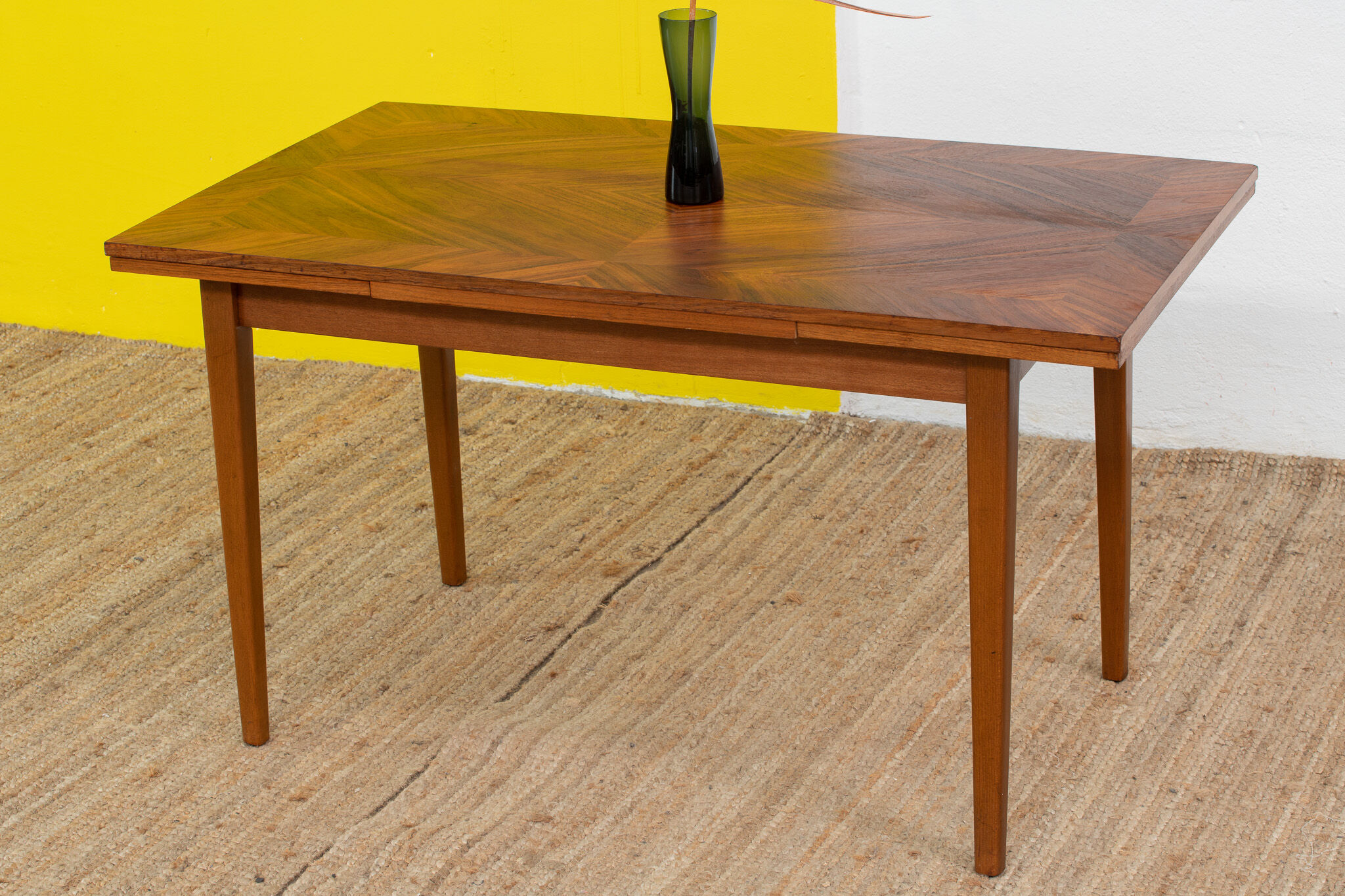 Vintage scandinavian table – 110 cm