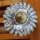 Lustre pampilles corbeille