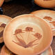 Stoneware dessert plates