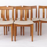 6 Danish Teak Chairs, 1960s – Vamdrup Stolefabrik – Mid Century Modern Dini