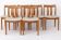 6 Danish Teak Chairs, 1960s – Vamdrup Stolefabrik – Mid Century Modern Dini