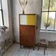 Modernist teak secretary desk, 1950s