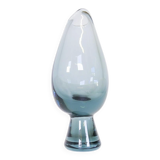 Set of two art glass vessels by Vicke Lindstrand for Kosta, Sweden, mid-century.