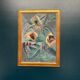 Original Swedish Oil on Panel – “Abstract Still Life with Sunflowers”
