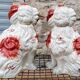Pair of ceramic dogs from staffordshire united kingdom