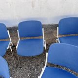 Série de 40 chaises de G. Piretti pour Castelli Anonima Castelli, Italie, années 1970