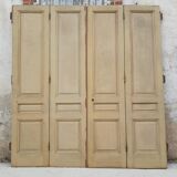 set of 4 molded old communication door