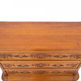 Light oak chest of drawers from the early 20th century, Western Europe. After renovation.