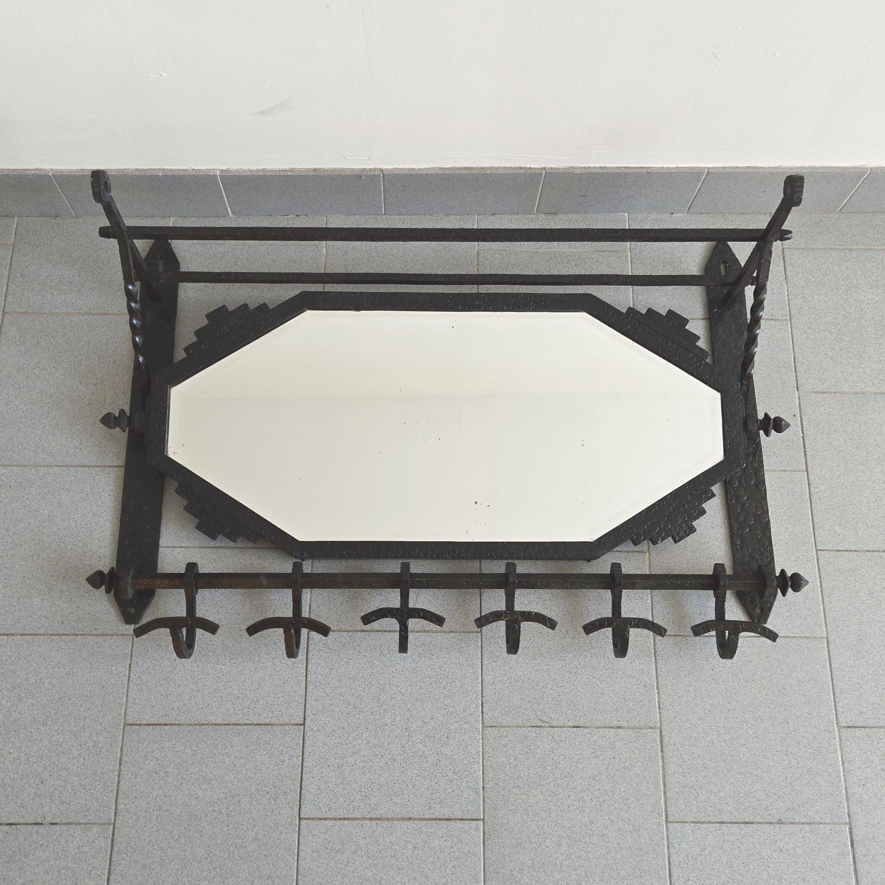 Art Deco coat rack 1920