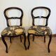 Paire de chaises style Louis Philippe