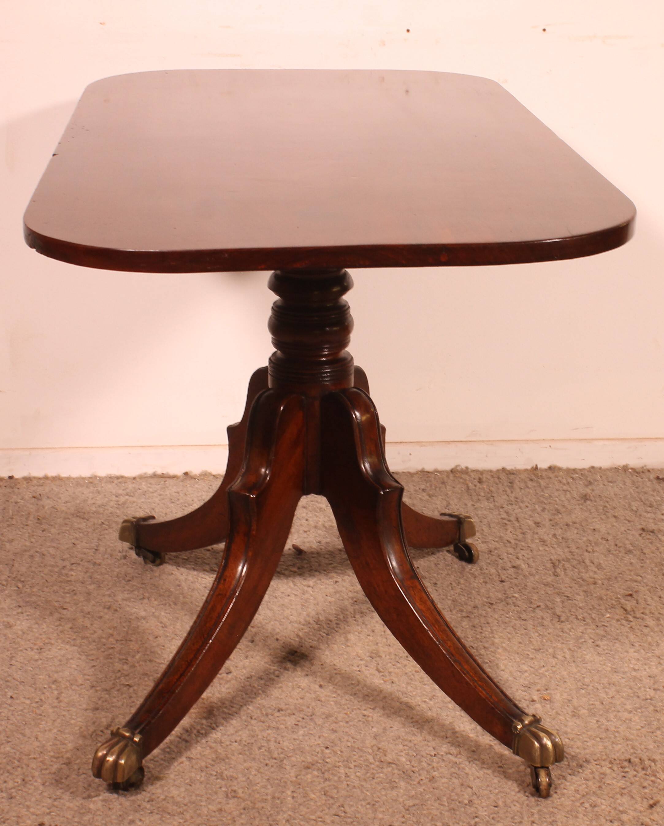 English mahogany console - 18th century