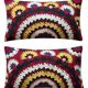 Set of 2 vintage embroidered cushion covers 46x81 cm