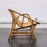 Rattan bench