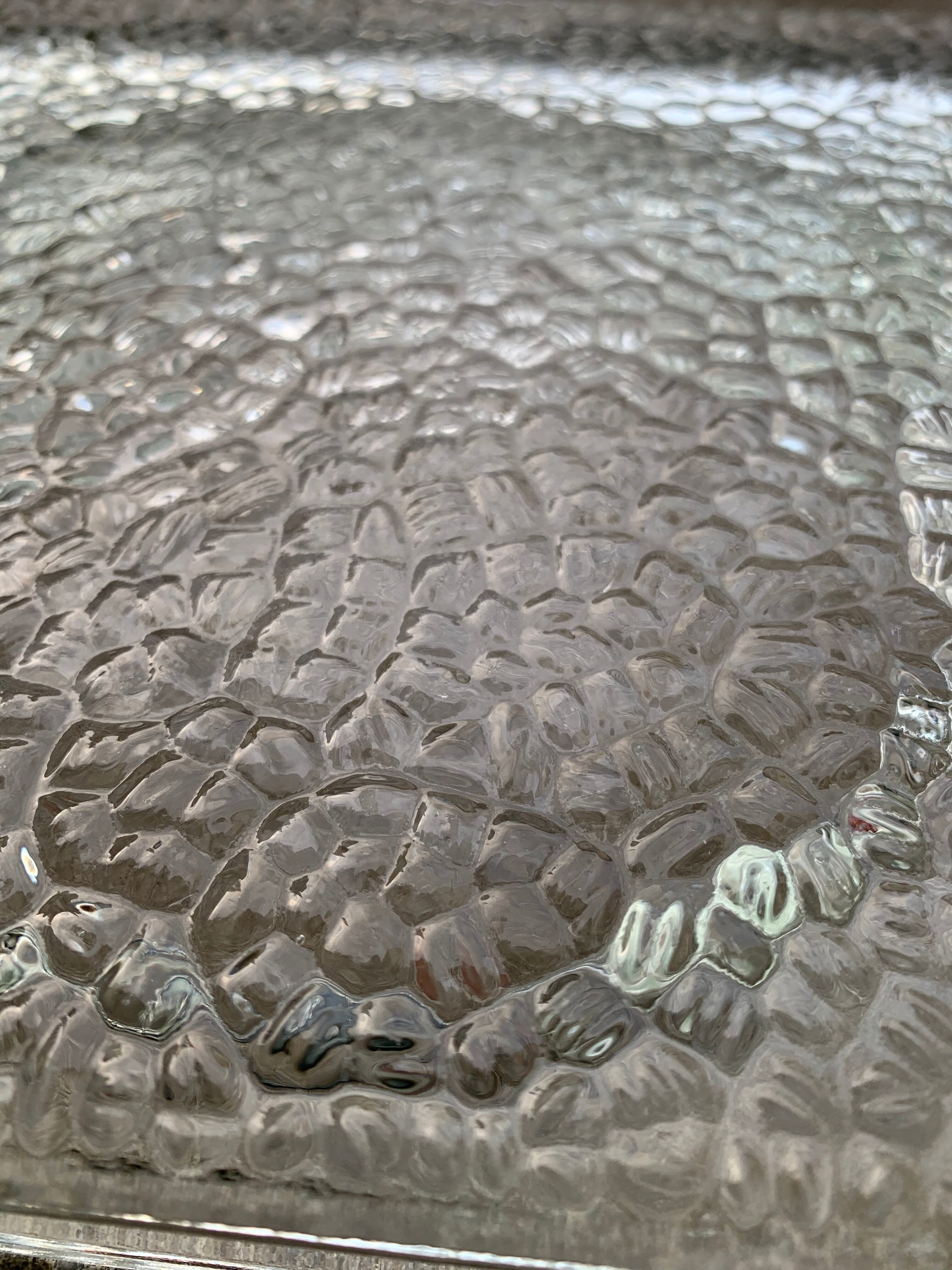 Glass paved ashtray from the 50's, Nevada model