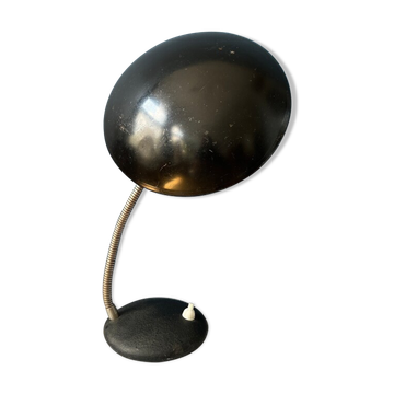 Lampe de bureau en métal noir