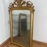 Miroir ancien à fronton 162x82cm