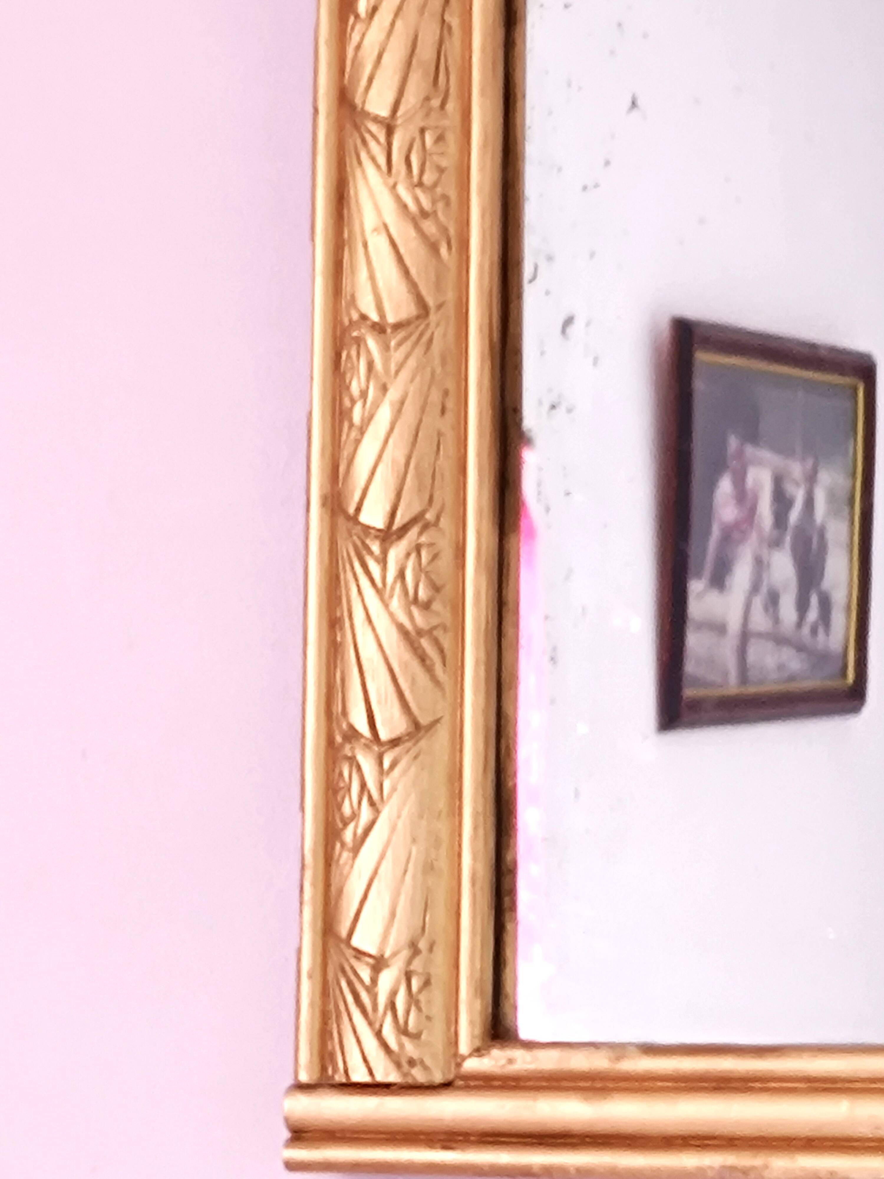 Miroir rectangulaire, années 50