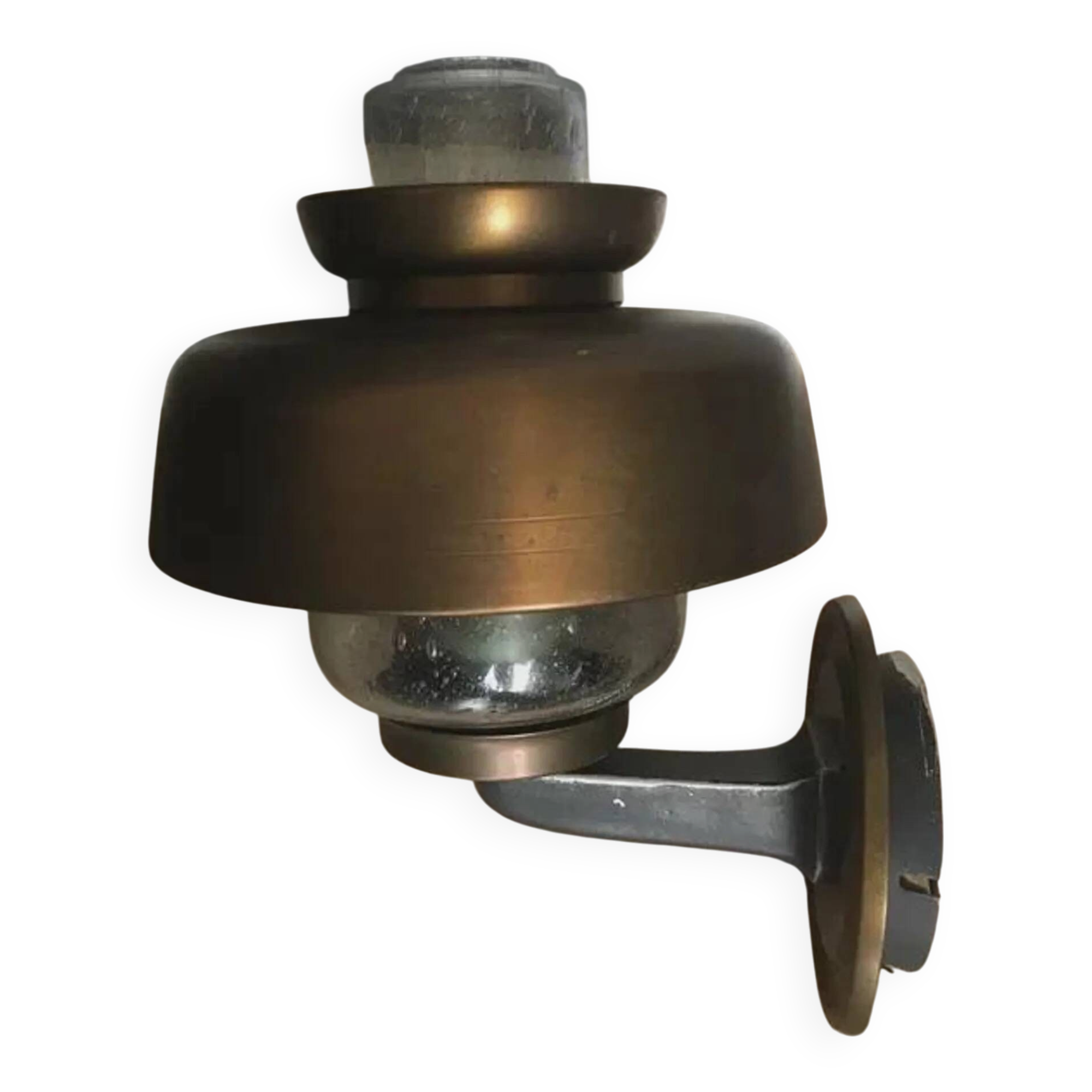 Pair of Egon Hillebrand Brass Wall Lamps – Germany, 1960s