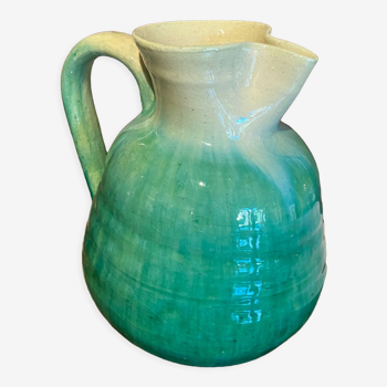 Accolay ceramic green pitcher