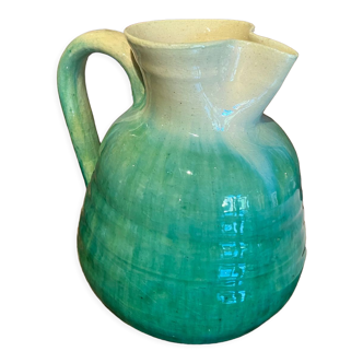 Accolay ceramic green pitcher