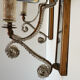 Vintage shabby chic wall lights