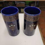 Pair of glazed ceramic vases BEK 229