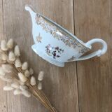 Saucière porcelain bird of paradise