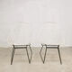 Vintage Dutch design wire chairs Cees Braakman Pastoe