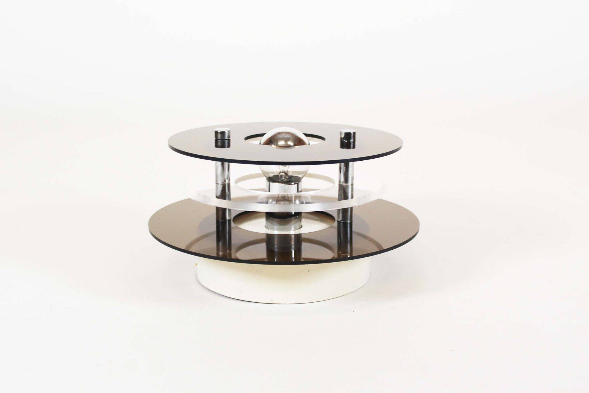 Rare acrylic space age wall light by Herda, Netherlands 1970’s