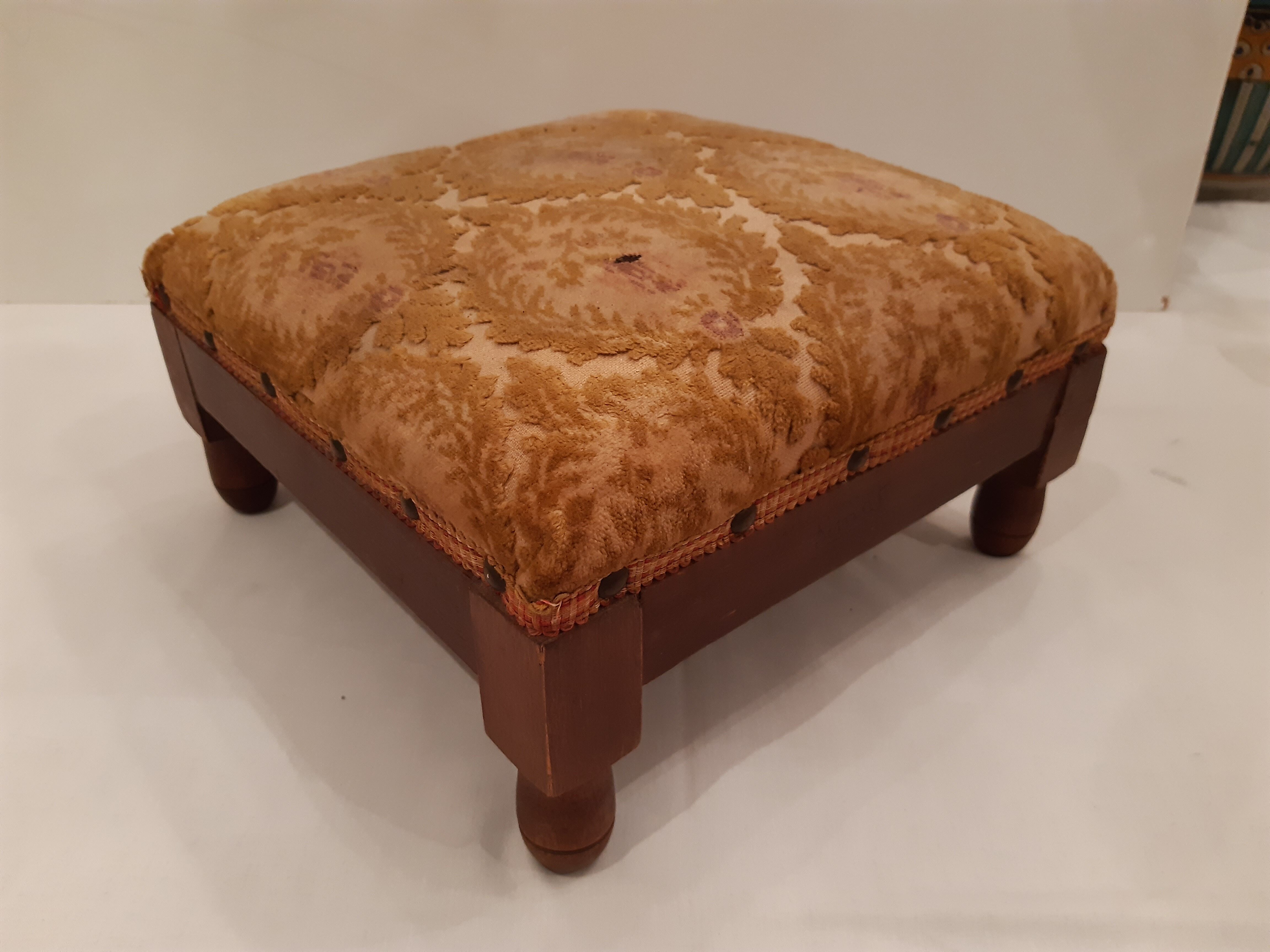 Foot rest or prays to ancient god, early 20th