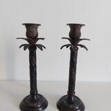 Vintage palm tree chandelier
