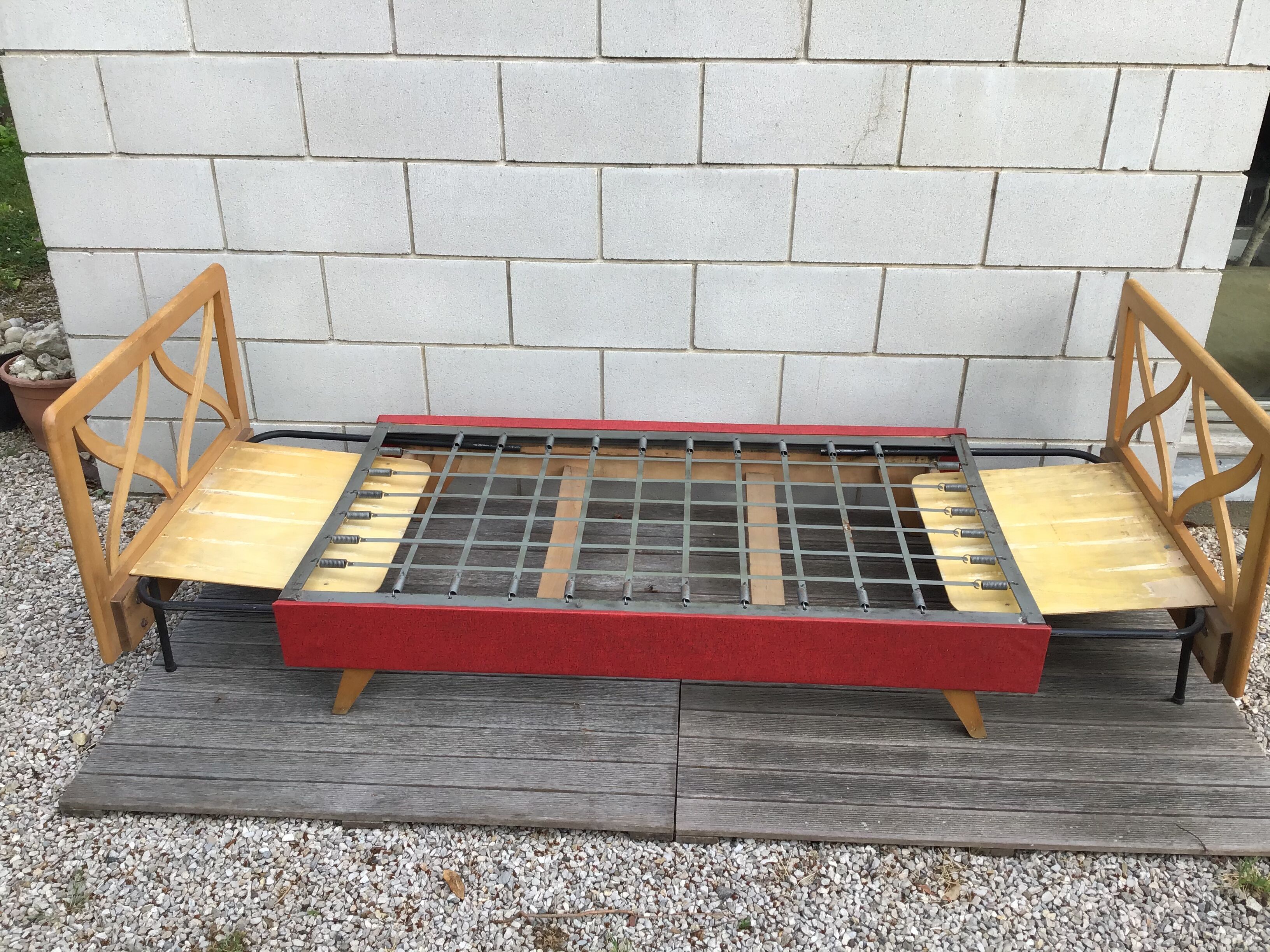 50/60s compact convertible sofa