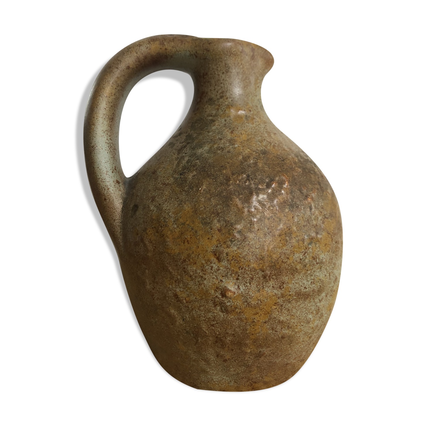 Sandstone pitcher signed the périgordine pottery
