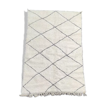 Tapis béni ouarain à losange 160x260 cm