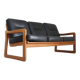 Vintage mid-century sofa solid teak Holstebro MöbelFabrik 1960s