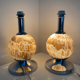 Vintage bedside lamps