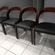 Suite de 4 Chaises a manger Baumann modèle " Gondole" années 1970