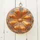 Old copper cake mold, nineteenth
