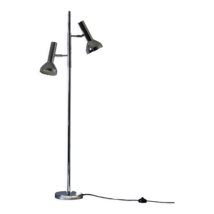 Lampadaire chromé réglable