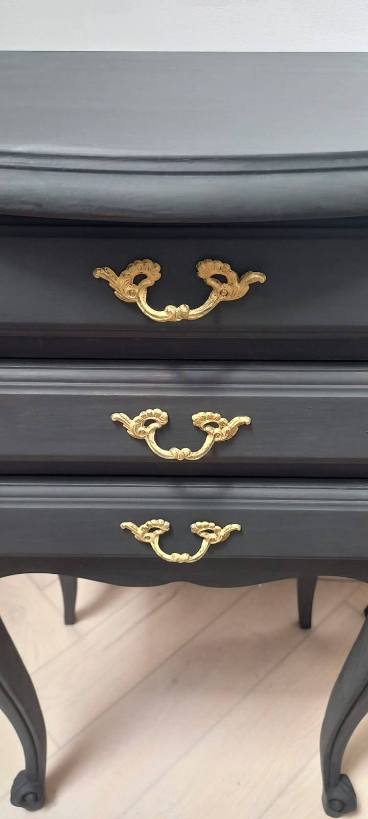 Pair of antique bedside tables