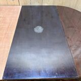 Louis Philippe style oval mahogany dining table