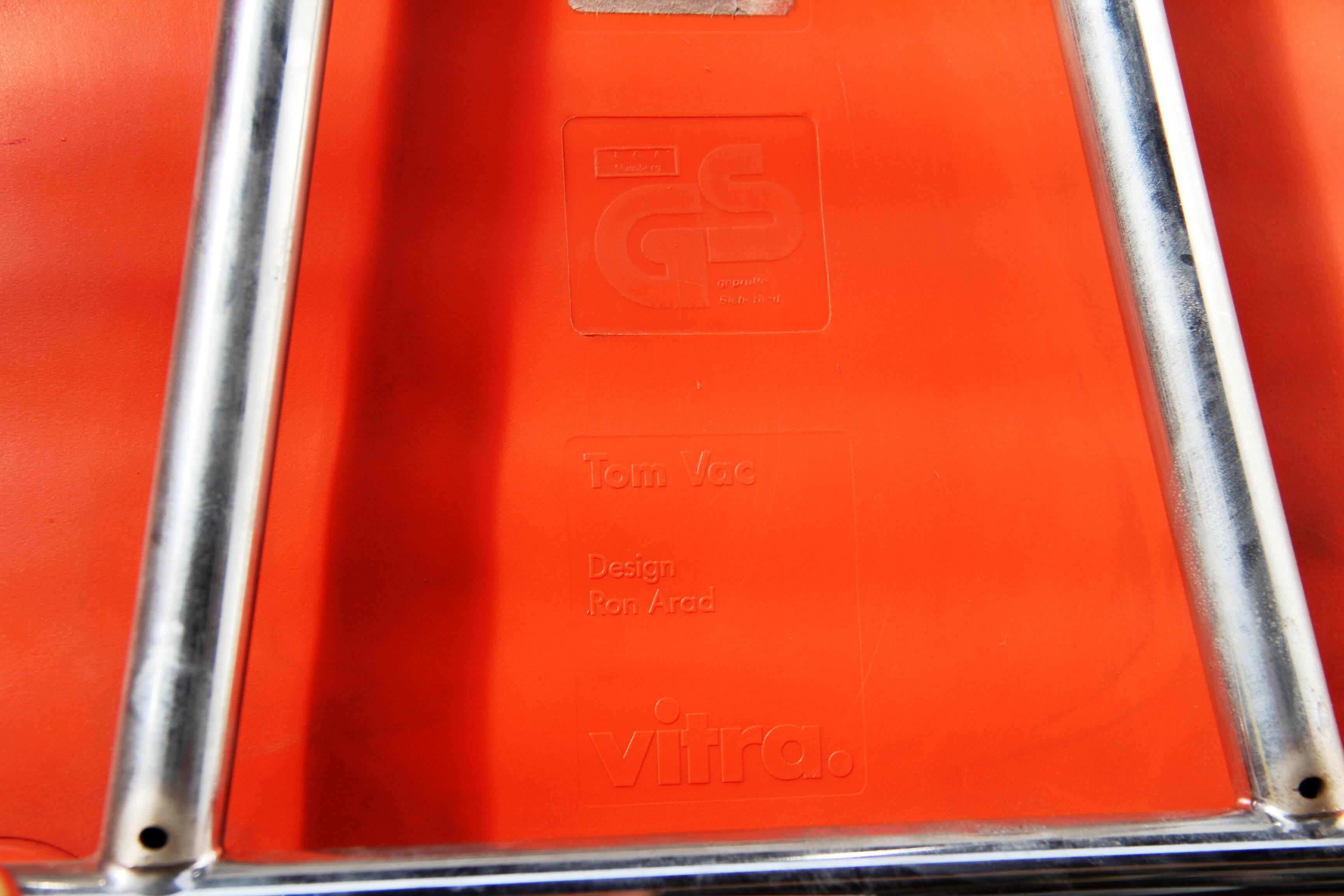 Pair of Tom Vac armchairs, Ron Arad, Vitra