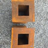 Cast iron bases for Medici vases or statues