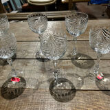 Verres cristal modele gerard
