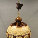 Ceramic hanging lamp, Danish from the 1970s.