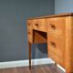Midcentury Gordon Russell walnut and beech desk