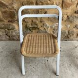 Set of 4 white chairs Giorgio Cattelan